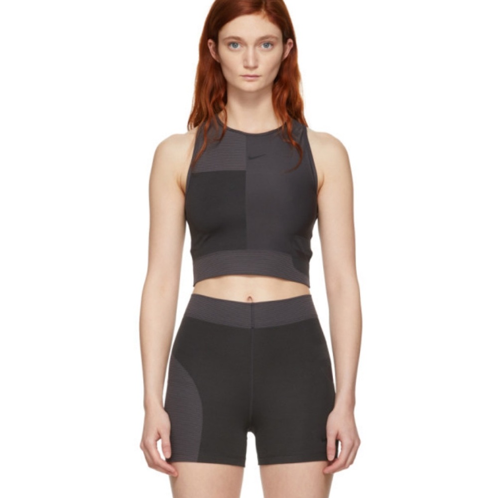 Nike Grey Tech Pack HyperCool Tank Top and shorts in size Xsmall